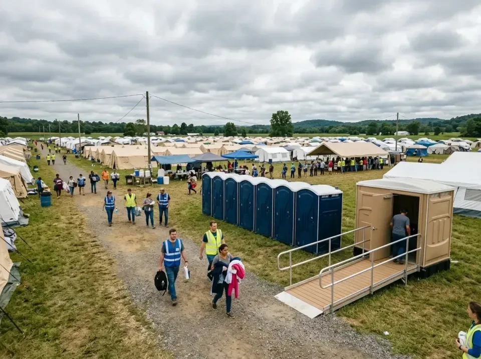disaster-relief-camp-restrooms-010 — frequently asked questions, Dumpster & Portable Bathrooms Rental in Lincoln, AR